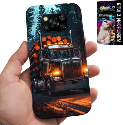 Obrázok produktu pre Puzdro pre Xiaomi Poco X3 - Puzdro s motívom nákladného auta