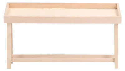 Produktbild von Puppenhaus-Regal-Präsentationsständer 1:12 Miniatur-Holzständer für DIY-OrnamenteObst- und Gemüseregal2
