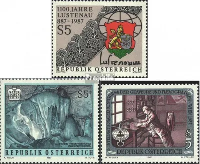 Produktbild von Briefmarken Österreich 1987 Mi 1885,1887,1888 (kompl.Ausg.) postfrisch Sondermarken