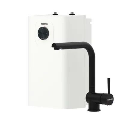 Produktbild von STIEBEL ELTRON Boiler SNU 5 Plus mit Wasserhahn MAE-B, sehr kompakt, antitropf-, thermostop-Funktion, Untertischboiler 5 Lit. Niederdruck mit Stecker