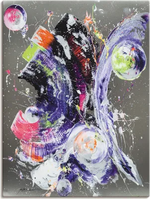 Produktbild von ARTland Leinwandbild Abstraktion XXIII Größe: 90x120 cm