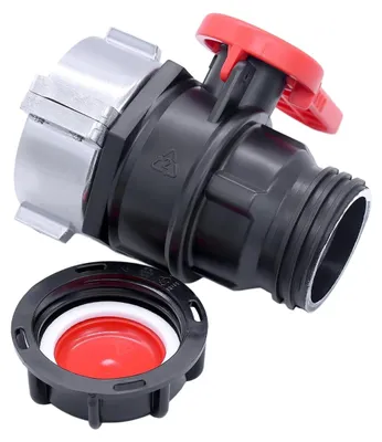 IBC Kugelhahn DN50, Gewinde 75mm, für Wassertanks & Container