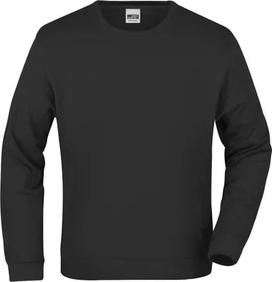 Produktbild von Klassisches Sweatshirt aus French-Terry black, Gr. M