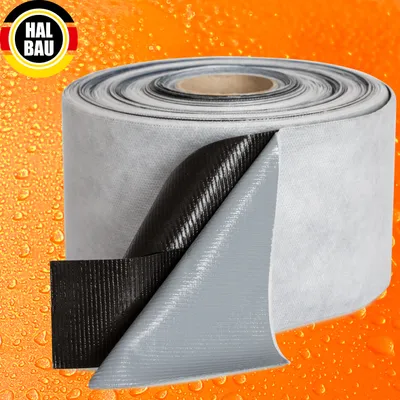Produktbild von Butyldichtband 1m Butylband Selbstklebeband Butylkautschuk Abdichtband Halbau HS04