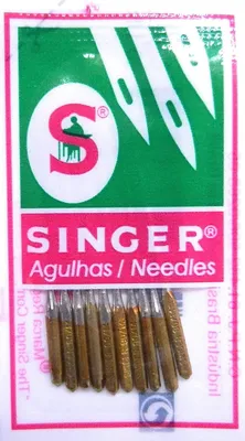 Produktbild von Nähnadeln Singer 90/14 2045 Gold für gewebte und gestrickte Stoffe