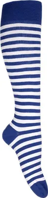 Produktbild von Ringelstrümpfe Ringelsocken Kniestrümpfe blau weiß 23/26