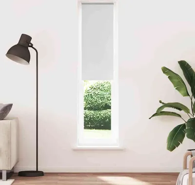 Obrázek produktu pro Maison Exclusive – zatemňovací roleta bílá 55 x 230 cm, šířka látky 50,7 cm, polyester