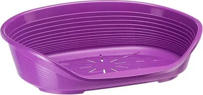 Productafbeelding van Hondenbed, Siesta Deluxe, maat 8, 82 x 59,5 x 25 cm, paars, Ferplast