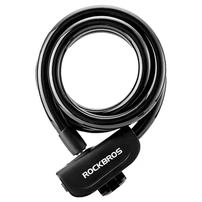 Obrázek produktu pro Zámek na kolo Rockbros Rks515-Bk (černý)