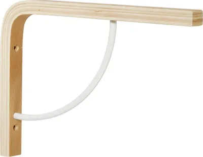 Produktbild von Multihalterung + natürliches Rohholz, H.18 x T.25 cm
