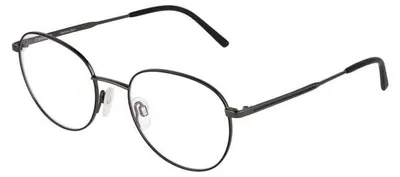 Zdjęcie produktu dla Okulary Rodenstock ROUNDED, metalowe, w kolorze czarnym lub ciemnoszarym, uniwersalne, okulary korekcyjne