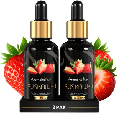 Produktbild von Aromaholik Erdbeeröl: Natürliches ätherisches Öl 60ml