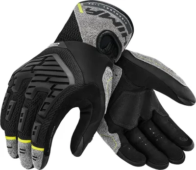 Image de Gants de moto SHIMA Stream, noir et jaune, taille XL