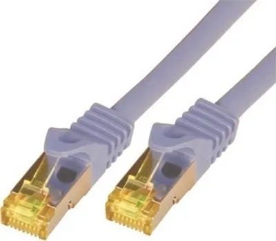 Produktbild von M-Cab CAT7 Roh-Netzwerkkabel S-FTP, PIMF, LSZH, 10GB, 10.0m, weiß, 10 m, Cat7, S/FTP (S-STP), RJ-45, RJ-45, Weiß