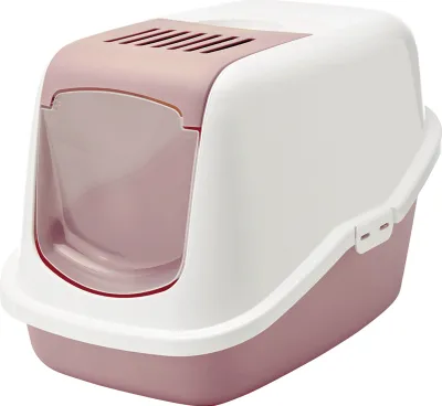 Produktbild von Savic Katzentoilette "Nestor" limited aschrosa-weiß 56 x 39 x 38,5 cm