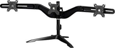 Produktbild von Aavara DS300-NEW - Aufstellung - ExperTorque - für 3 LCD-Anzeigen - Aluminium, Stahl - Bildschirmgröße: 38-61 cm (15"-24")