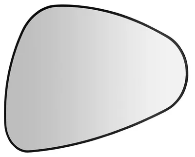 Produktbild von Sapho ELENA LED-Spiegel mit Hintergrundbeleuchtung 20 W, 68x96cm, schwarz matt