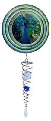 Produktbild von Windspinner, Spin Art Peacock/Pauw Artist Crystal Tail, ACTPEAC
