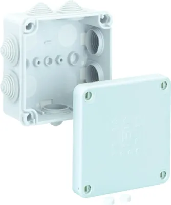 Zdjęcie produktu dla Puszka połączeniowa SPELSBERG IP55 10qmm 103.5x103.5x58mm gr