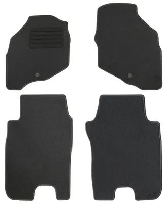 Fußmatten-Set für Honda Jazz 2 GD, 01/2002-10/2008, 4-teilig, Schwarz