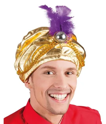 Obrázek produktu pro Boland 81015, Klobouk, Dospělý, Muži, Akrylový, Feather, Polyester, Polypropylen (PP), Zlato, Purpurová, 87 g
