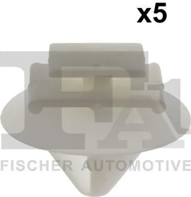 Produktbild von 5x FA1 Clip Zier- / Schutzleiste 21-40021.5 für FIAT Ducato Kastenwagen (250, 290) 16mm