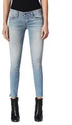 Produktbild von Diesel Skinzee-Low-Zip 084PX Damen Jeans Hose Skinny