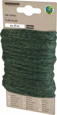 Produktbild von Windhager Jute-Schnur 27 m, grün