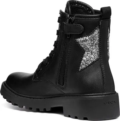 Produktbild von Geox J Casey G Stiefeletten Schwarz EU 29 Junge Schwarz EU 29