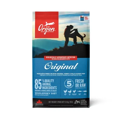 Obrázok produktu pre Orijen Original, Dospelý, Kuracie mäso, Ryba, Turecko, 6 kg