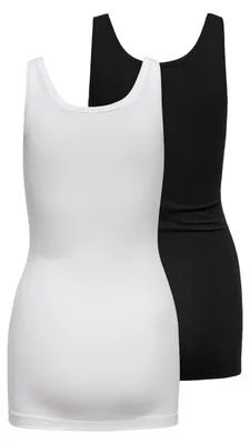 Produktbild von ONLY 15149050, Tank Top, Erwachsener, Weiblich, Schwarz, XL, Baumwolle, Elasthan