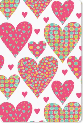 Produktbild von MuchoWow® Mauspad Mousepad Mädchen - Herz - Liebe - Muster - Mädchen - Kinder - Kinder - Kind 18x27 cm - Mousepads - Maus Mat - Pad - Mausunterlage