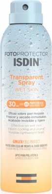 Immagine prodotto di Isdin Fotoprotettore Spray Trasparente Pelle Bagnata 30spf 250ml