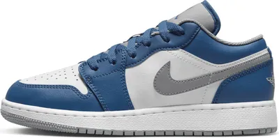 Produktbild von Nike Jordan 1 Low True Blue Cement Grey Sneaker Special Edition - 40