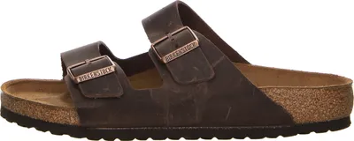 Produktbild von Birkenstock Herren Sandalen Pantoletten Fettleder braun 43