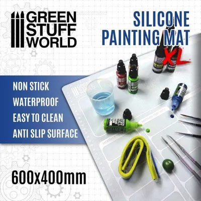 Produktbild von GreenstuffWorld Silikon-Malmatte 400x600mm