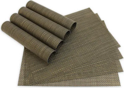 Produktbild von Tischsets ELEGANCE 8er Set Schwarz als Tischuntersetzer