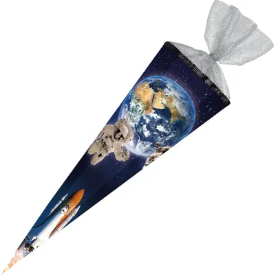 Produktbild von Jungen Schultüte 85cm Weltraum Rakete Nasa Astronaut JUAA7553