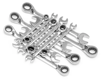 Produktbild von SATA ST08044 12-teiliger metrischer Ratschenschlüssel-Satz mit Umschaltfunktion