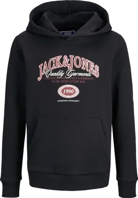 Zdjęcie produktu dla Bluza z kapturem Jack&Jones 12289751-BLACK dla Chłopięce