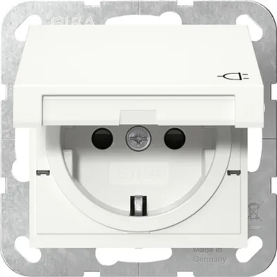 Produktbild von GIRA Steckdose SCHUKO 441403 KD+SH System 55 rws