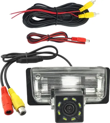 Immagine prodotto di Auto Hd retromarcia Backup Camera 170 gradi ampio angolo di visione visione notturna posteriore parcheggio Kamkorder nero