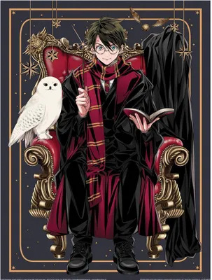 Obrázok produktu pre Harry Potter: Dynastia čarodejníkov - s potlačou, stolička PM8720 (40 cm x 30 mm) (farebná)