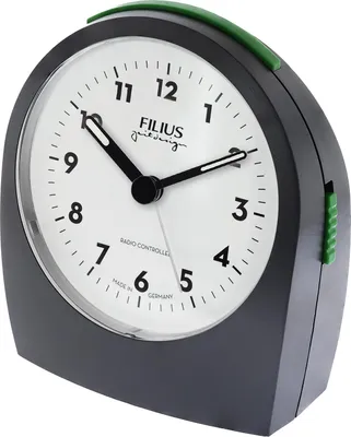 Filius 0545-4 Funk-Wecker Graphit 1