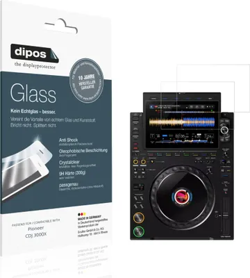 Obrázok produktu pre 2x dipos GlassCC Pioneer CDJ 3000X