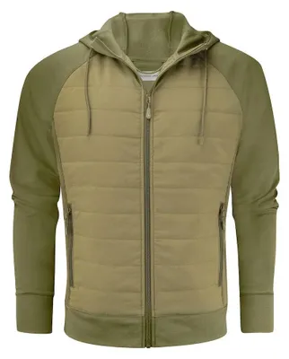 Produktbild von James Harvest - "Keyport" Steppjacke für Herren, Durchgehender Reißverschluss ET932 (L) (Moosgrün)