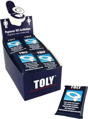 Produktbild von Wegwerp toiletbrilhoezen – 300 stuks | hygiënische reisbescherming