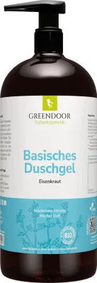 Produktbild von GREENDOOR Basisches Duschgel XL Eisenkraut