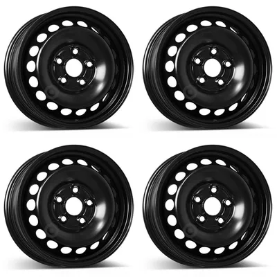 Produktbild von 4 Alcar Stahlfelgen 6.5Jx16 Zoll ET60 5x120 für Volkswagen T7 4er Satz