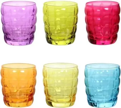 Obrázek produktu pro Sada 6 barevných sklenic Horizon
